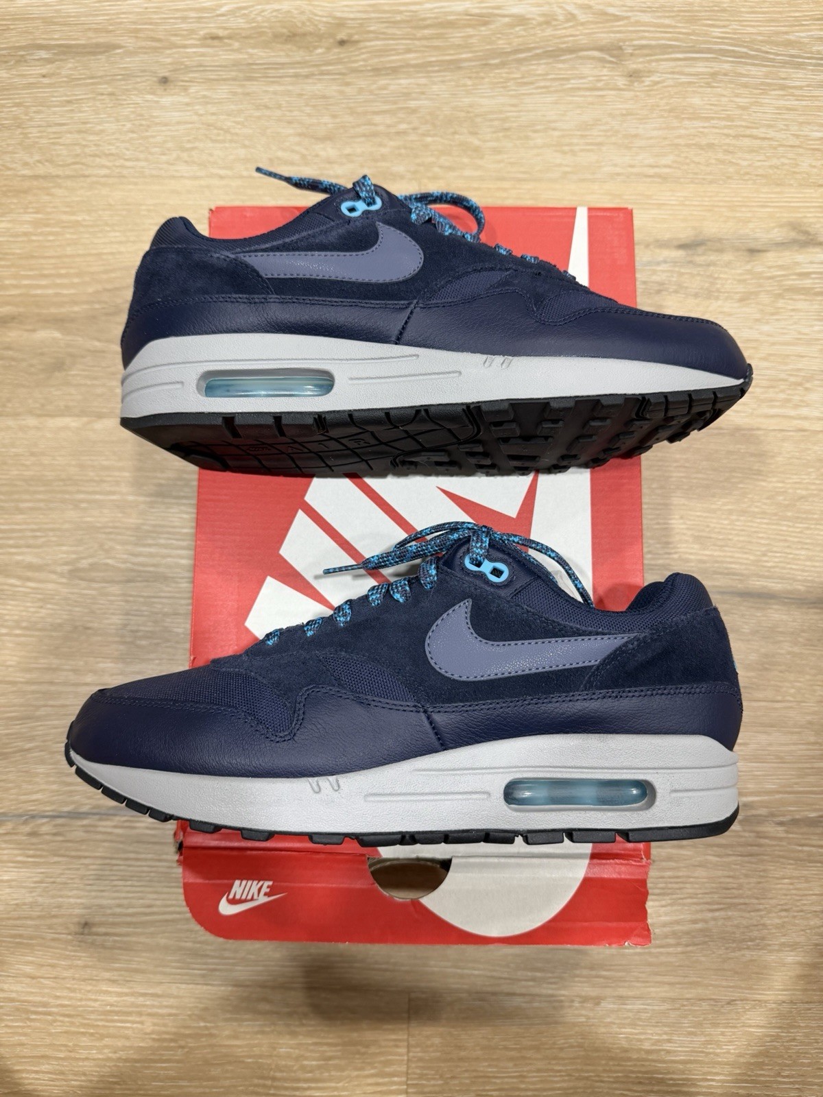 Nike Air Max 1 Premium Obsidian Size 10 Men’s 875844-401