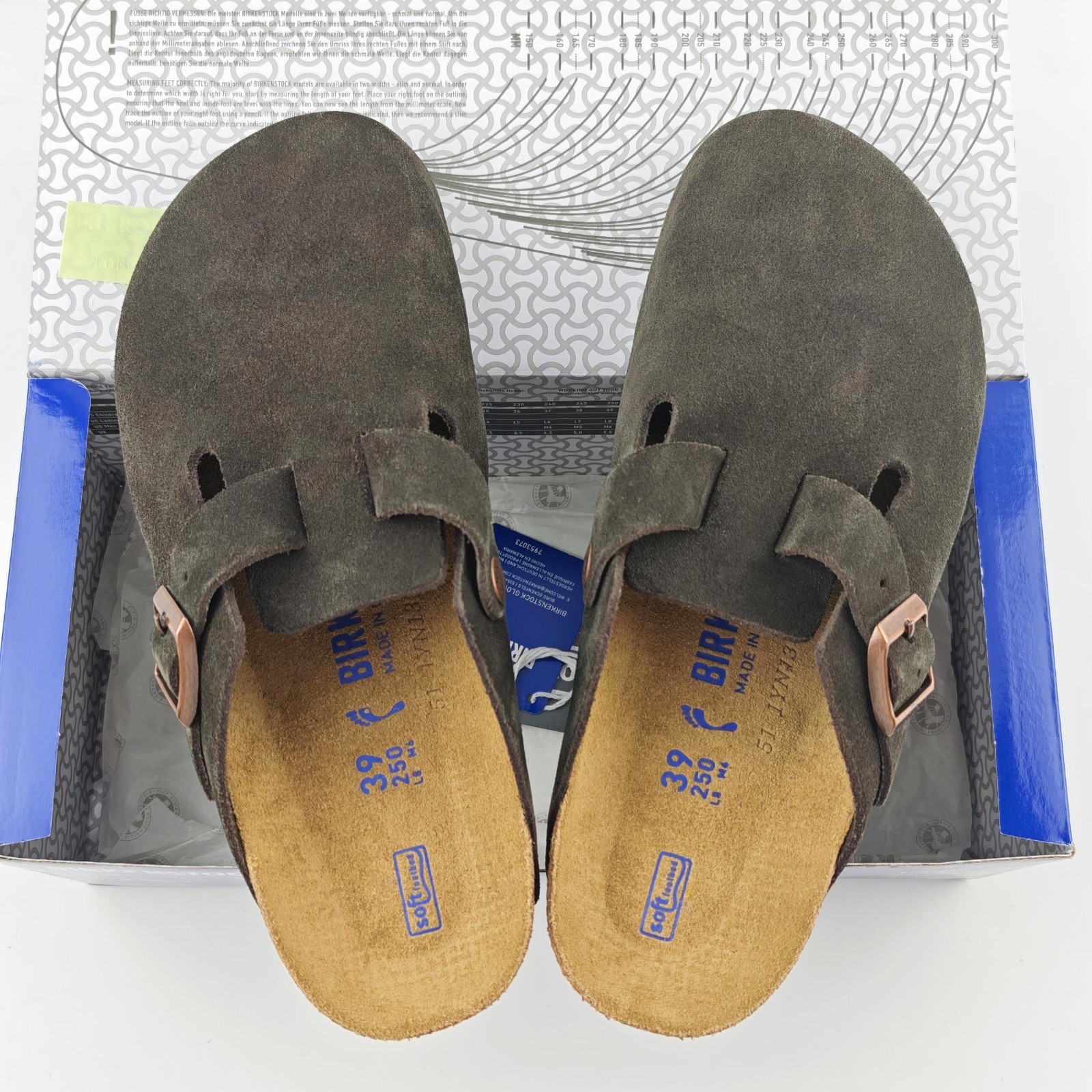 Birkenstock Boston Suede Clog Mocha Narrow/Wide Women’s and Men’s Shoes