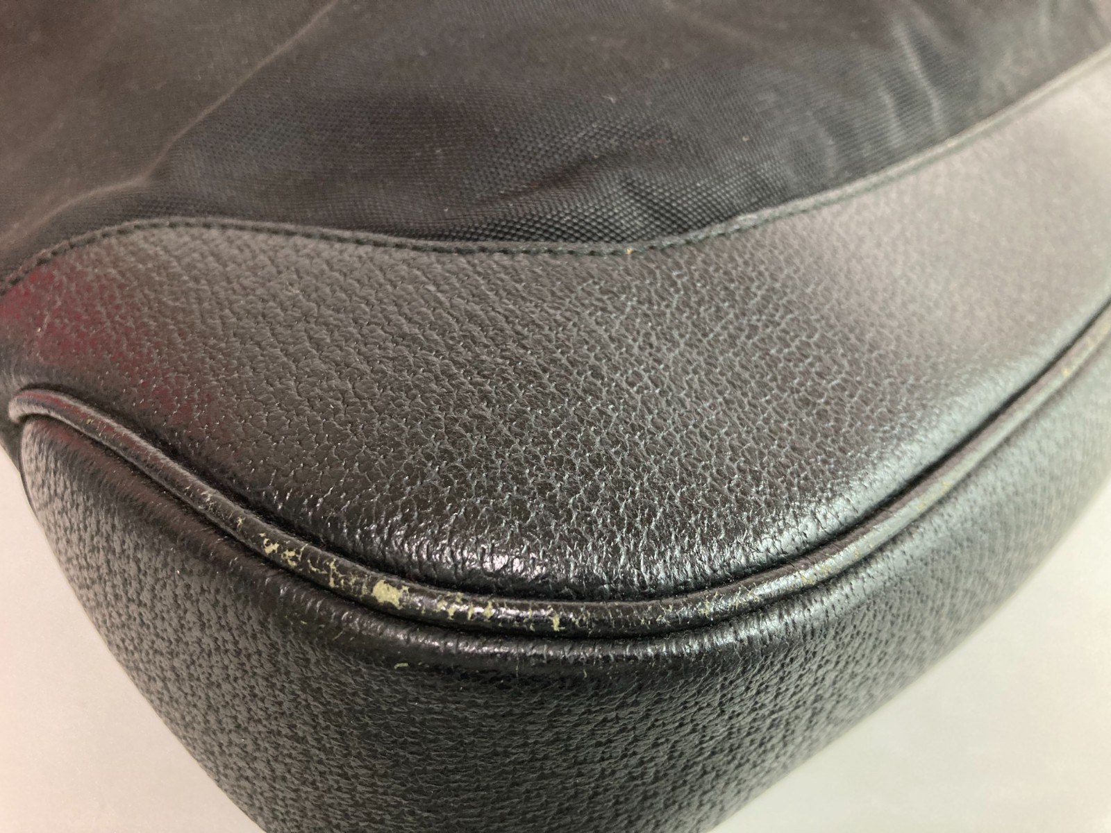 used GUCCI Jackie hobo One Shoulder Bag 001・3306・002053 Black Leather 32325