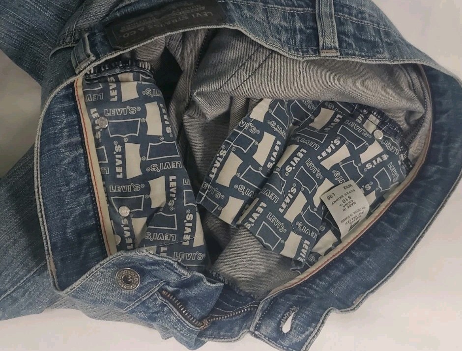 Levi’s 510 Jeans Men’s Size 32×30 Super Skinny Faded Light Blue Denim