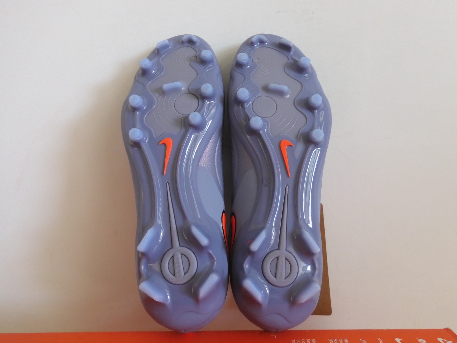 Nike Tiempo Legend 10 Pro Fg Blue Eclipse-Orange Mens Sz 7.5 [DV4333-402]