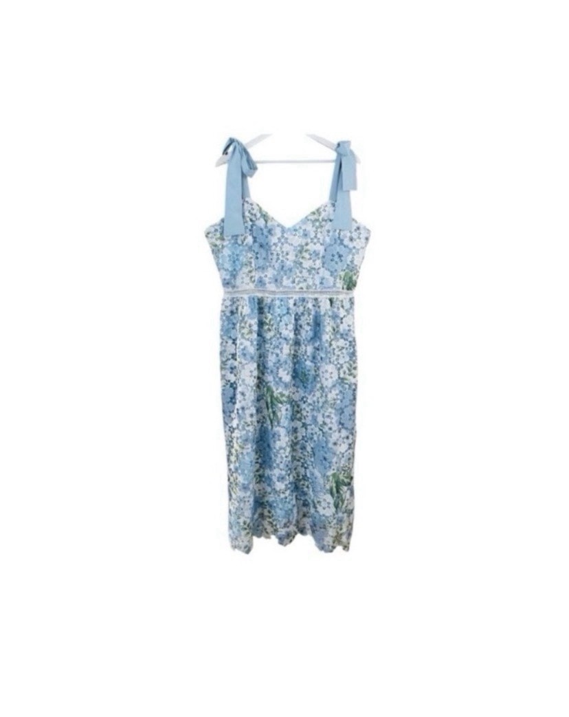 ARULA Altar’d State White Floral Lace Midi Dress Size 1X