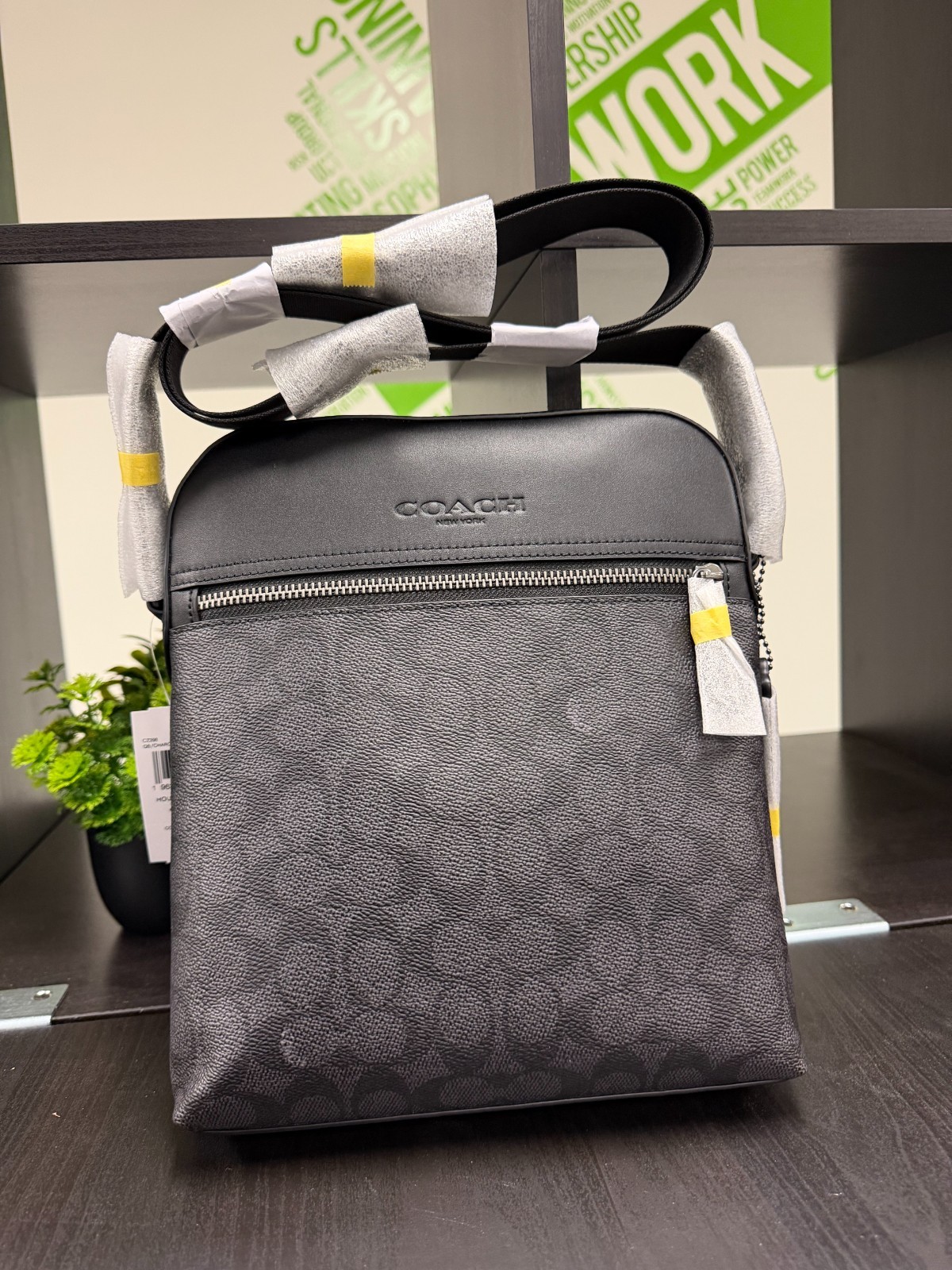 Father’s Day Special NEW Coach Houston Flight Bag In Signature Canvas CZ398
