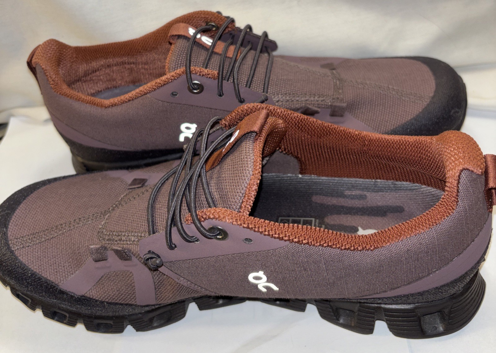 On Cloud Dip Running Shoe Sneaker Grape/Brown Pebble MonoChrome Women’s Sz 8.5W