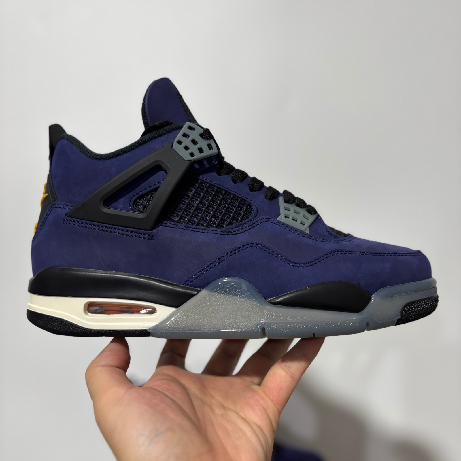 Jordan 4 Retro “Lakers” Men’s Basketball Shoes Mid Top Us Size 7-12