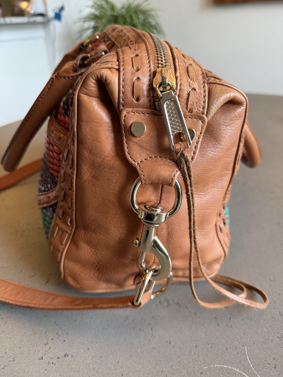Rebecca Minkoff Multi-Weave M.A.B. Mini Bombe Shoulder/Hand Bag MAB H339I84C