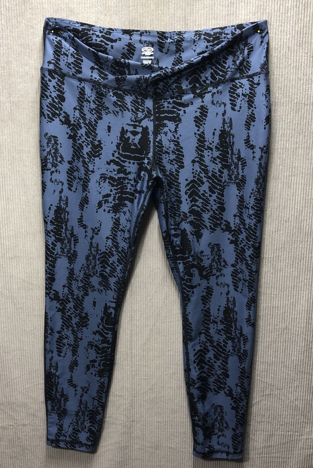 Athletic Works Workout Leggings XXXL 22 Blue Pockets Workout Exercise