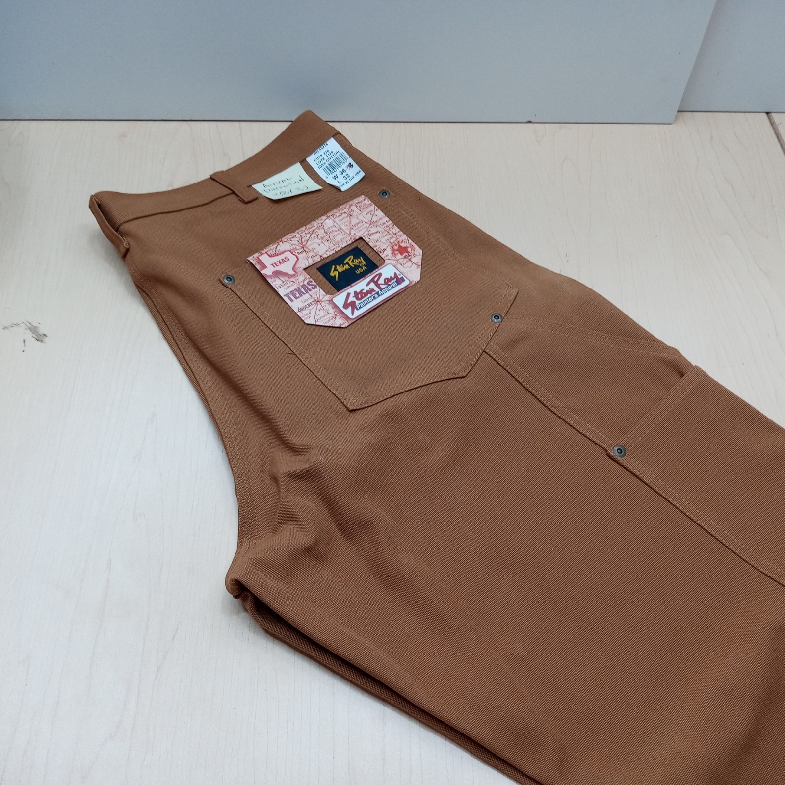 New Stan Ray Double Knee Carpenter Pants USA. Made In USA . 38×32