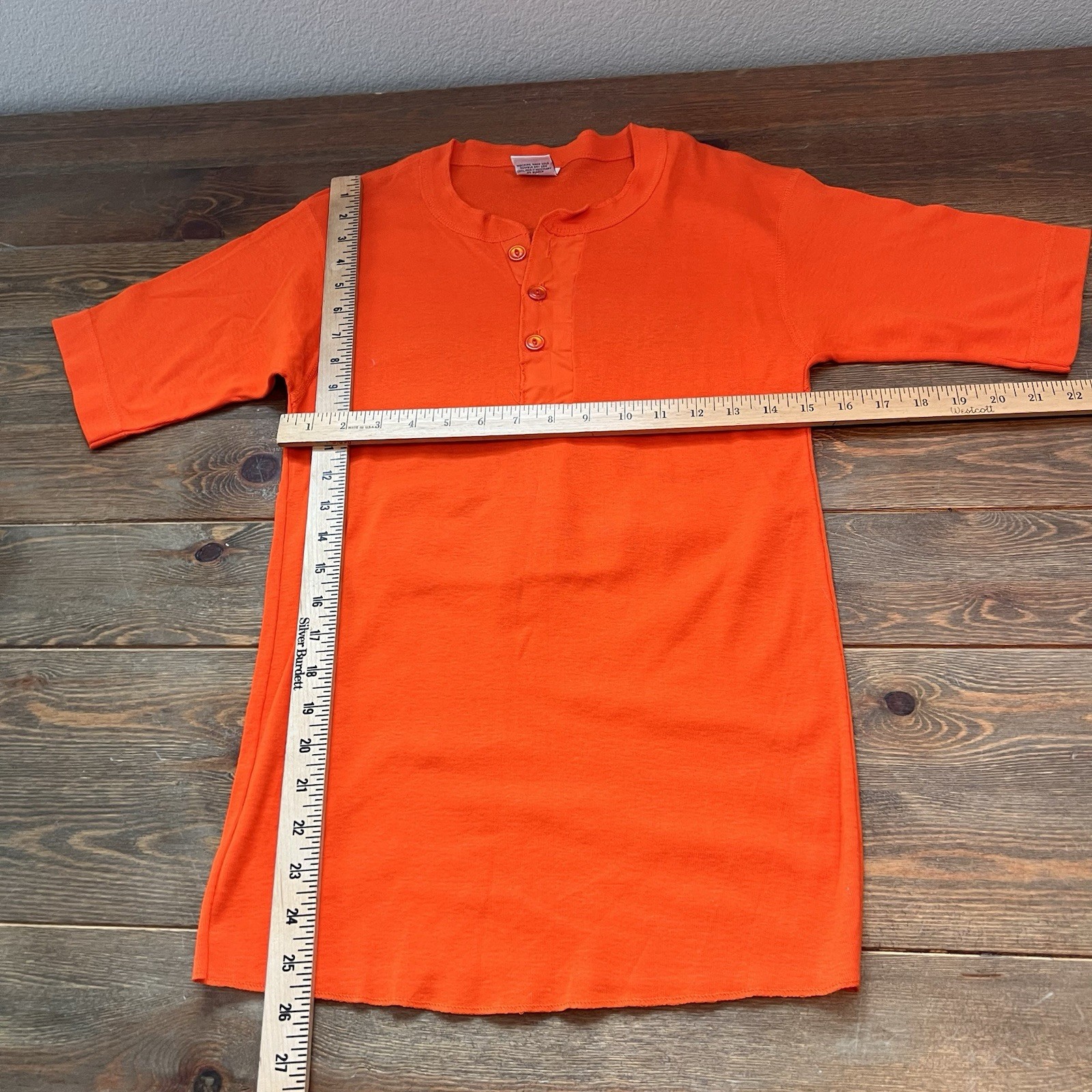 Vintage Koala Light Shirt Womens Medium Frate Graphic 87 USA Orange