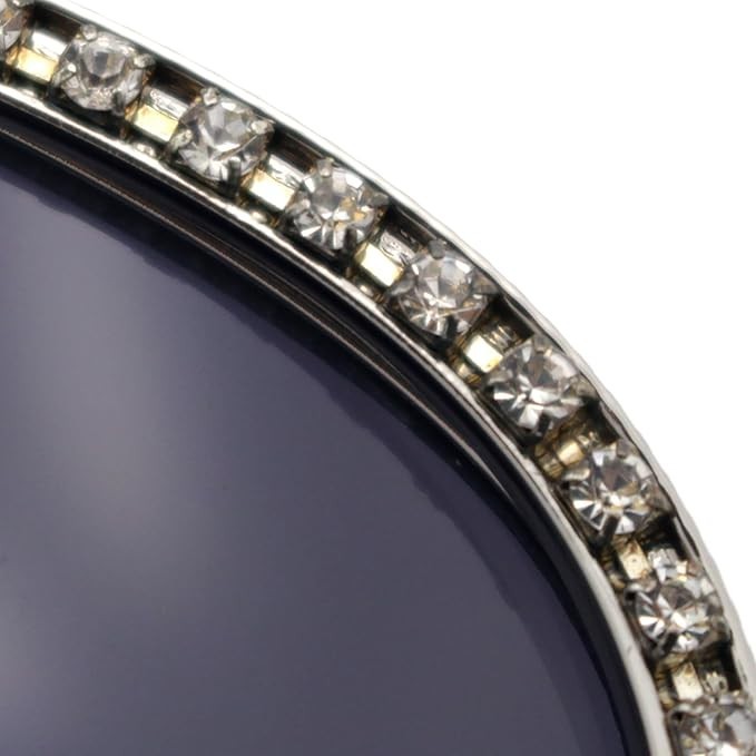 SA106 Rhinestone Trim Pilot Sunglasses UV400 Metal Frame Gradient Lens