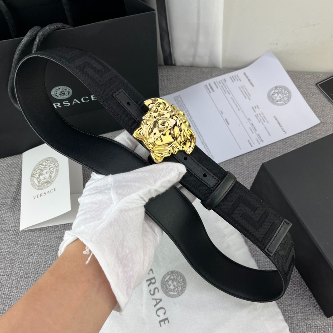 Versace belt for sale authentic Classic Belt Width:4.0cm/1.57in