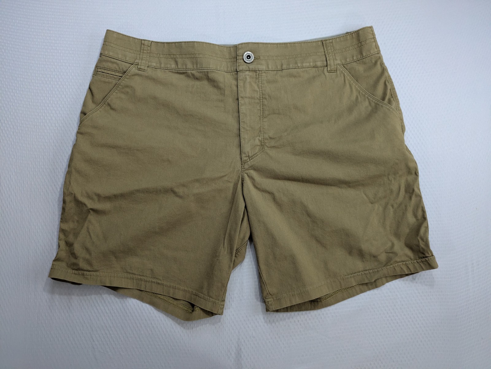Kuhl Resistor Lite Chino Shorts Mens 33 Brown Stretch Outdoor Gorpcore Hike 5205