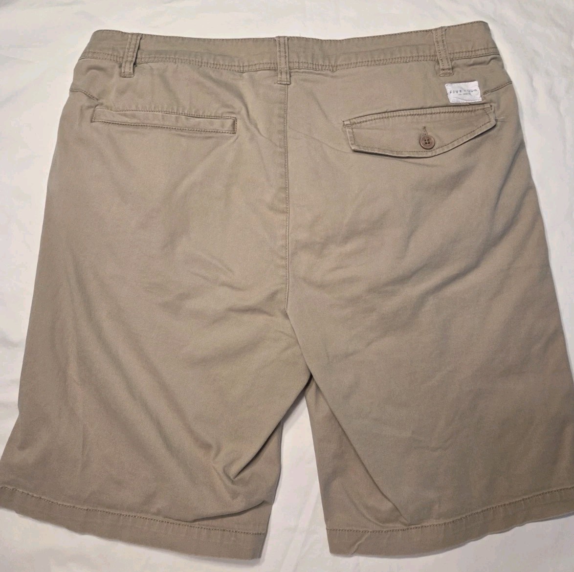Five Four Los Angeles Mens Chino Shorts 4 Pairs of 34″ For One Price