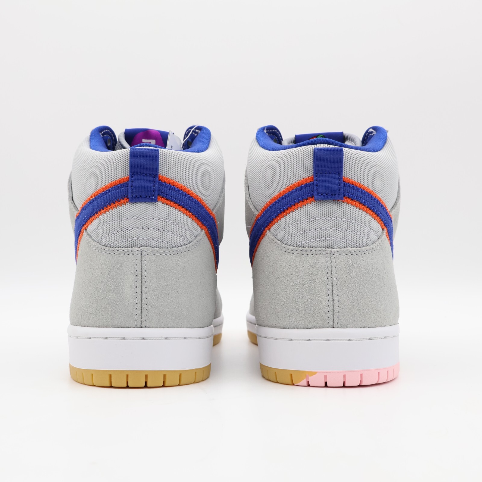 DH7155-001 Nike Dunk High SB New York Mets Rush Blue Team Orange Cloud Gray Gum