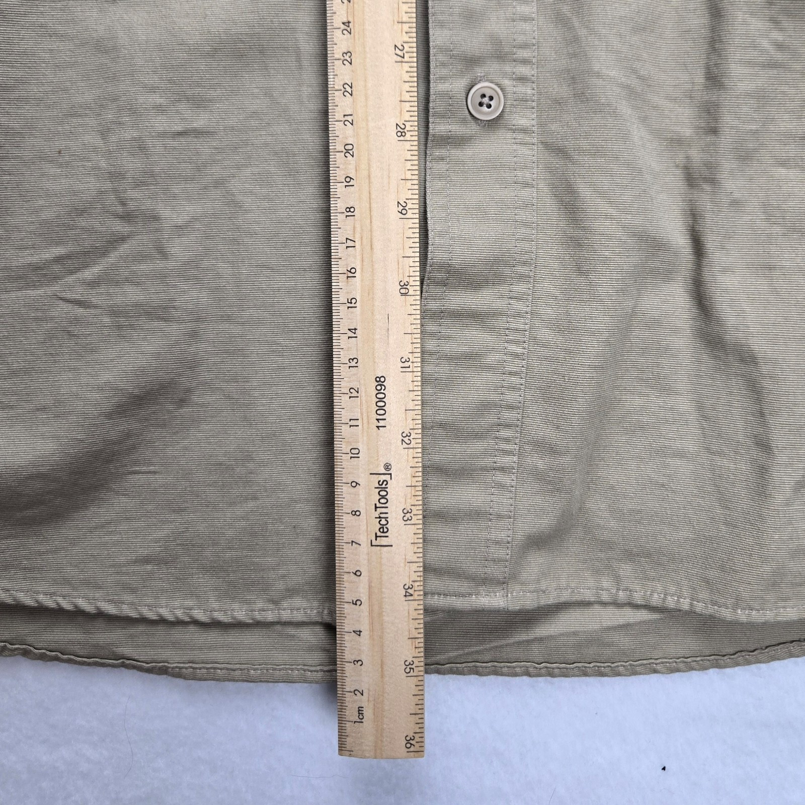 Redhead Mens LT Large Tall Tan Long Sleeve Buttoned Shirt Workear Fishig Hunting