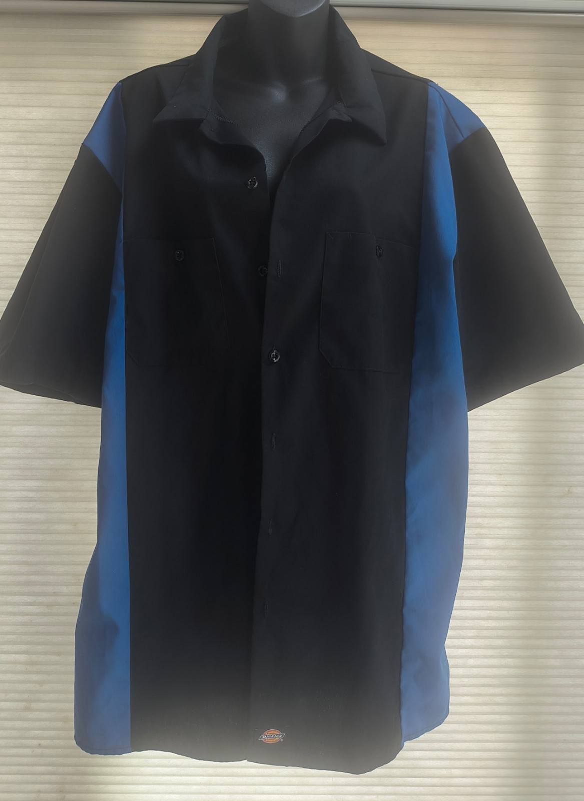 Dickies Two-Tone Short Sleeve Work Shirt Size 2XL