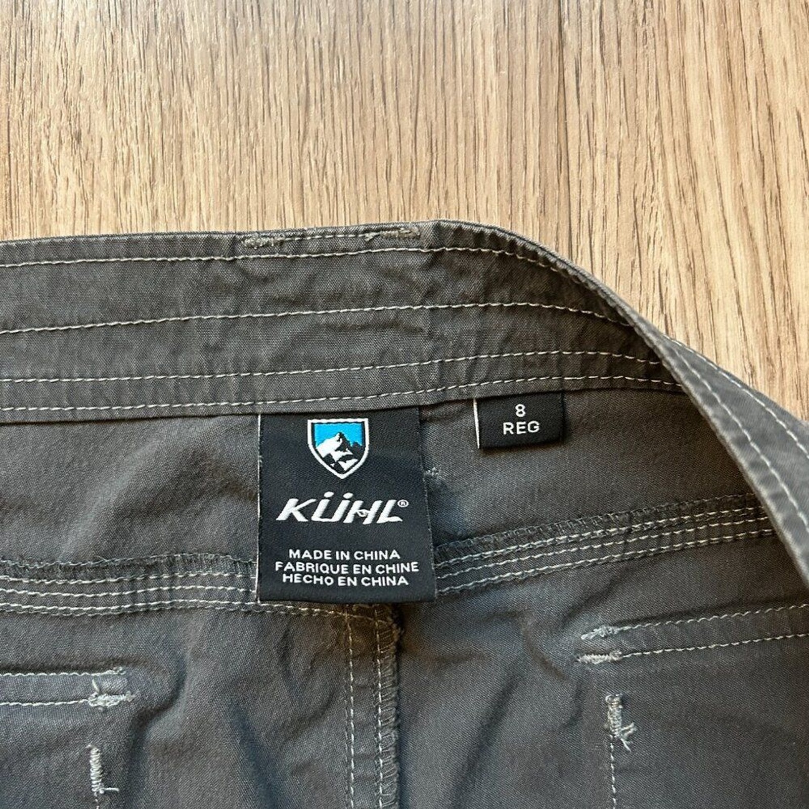 Kuhl Women’s Splash Roll Up Pants in Shadow Gray Size 8