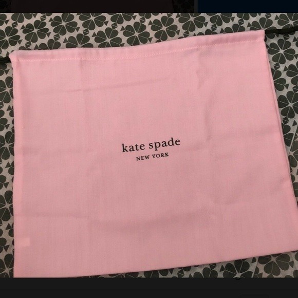 Kate Spade Drawstring Dust Bags Sizes 4.5″x6″ – 34″x27″ Pink Cream KC828 NWT 16