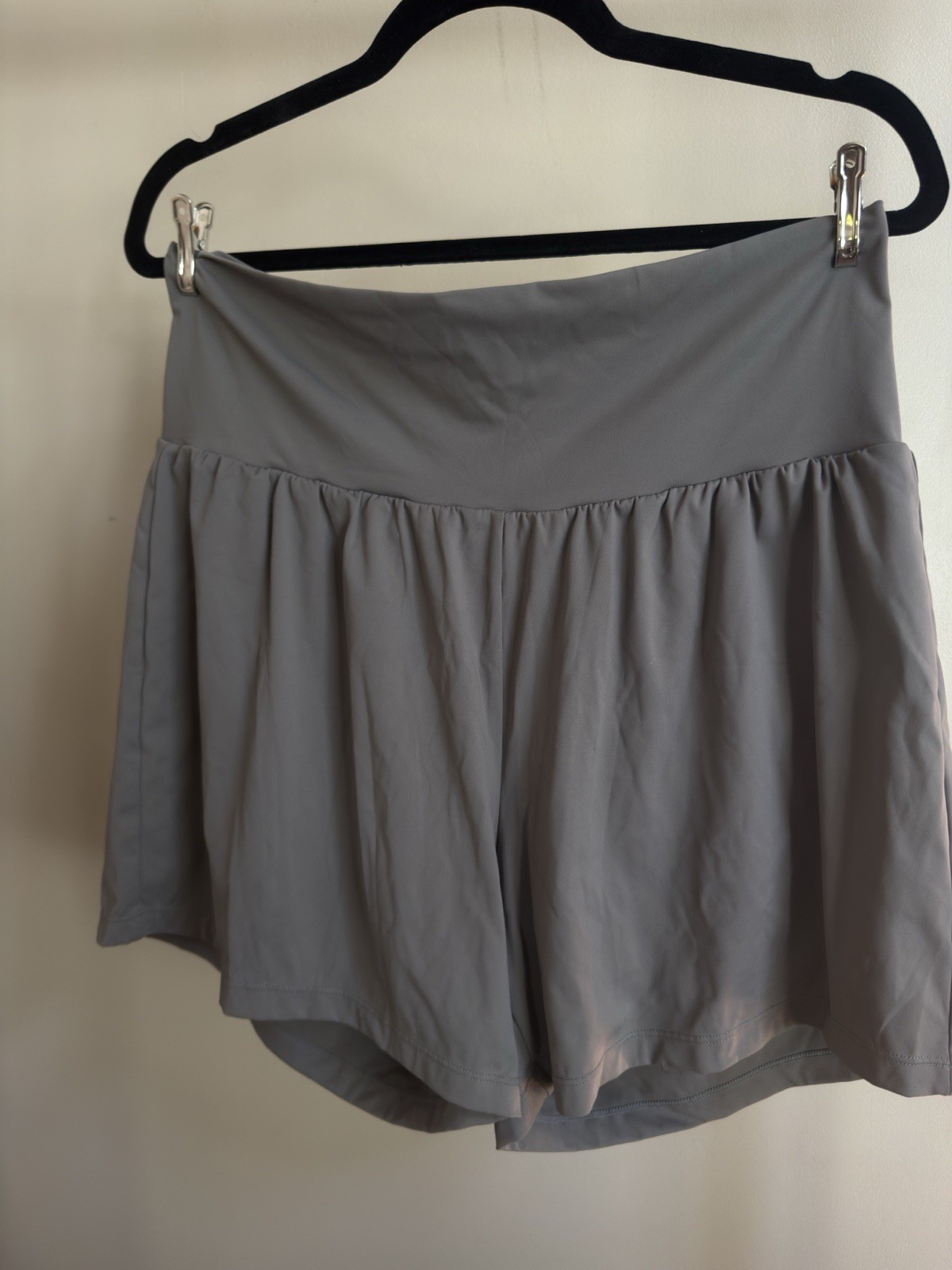 Halara SoftlyZero Airy Super High Waisted 2-in-1 Cool Touch Shorts XL 5” inch
