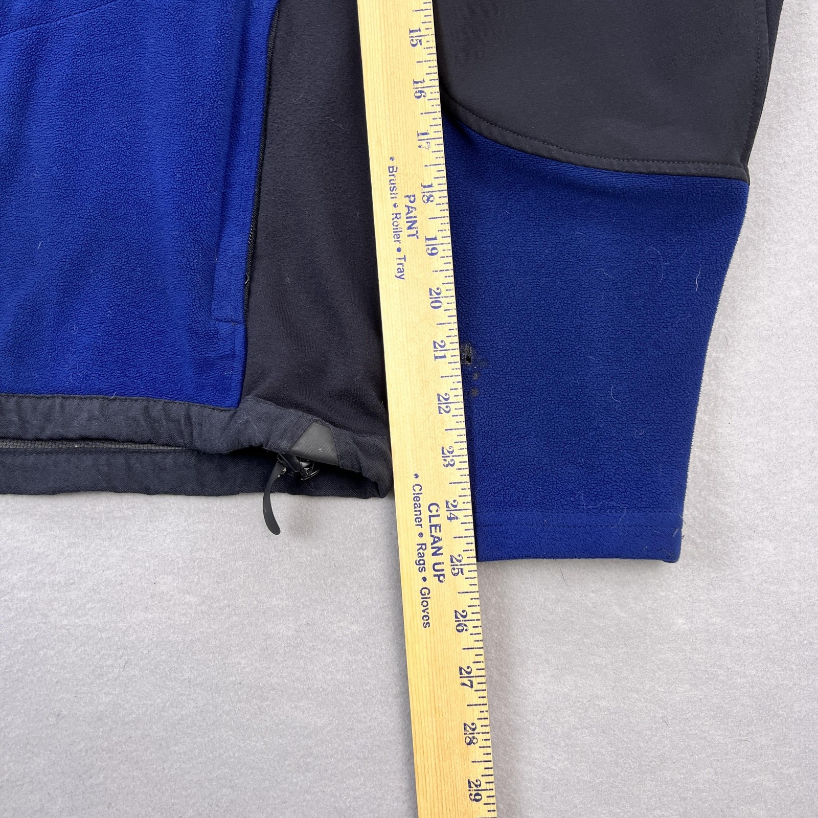 VTG Outdoor Research Ceres Tech Jacket Mens XL Blue Fleece Full Zip USA Hiking