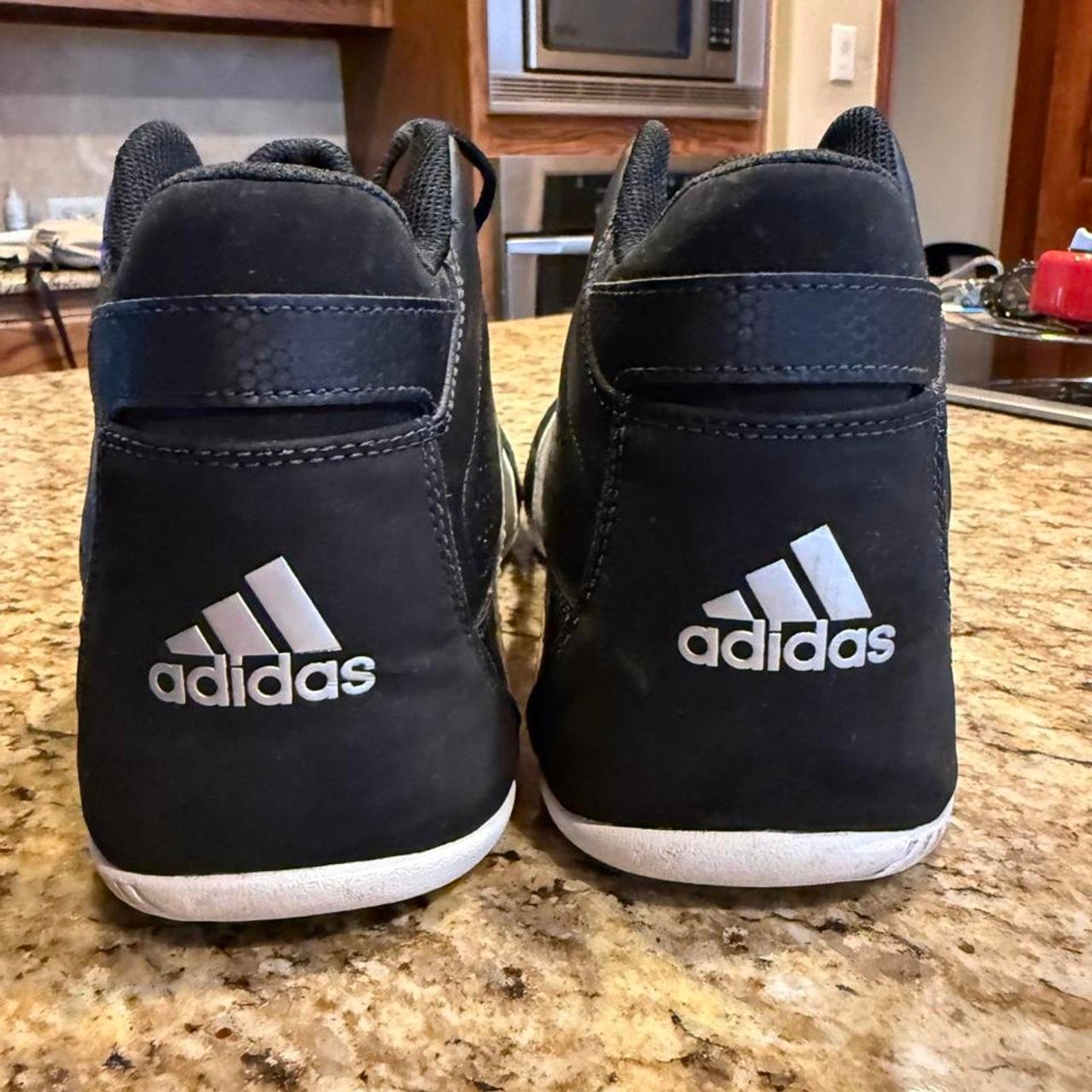 Adidas crazy 8 black sneakers