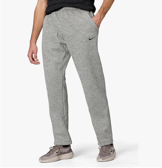 Nike Therma Men’s Therma-FIT Open Hem Fitness Pants – DQ4856-063 – Size XL -NWT