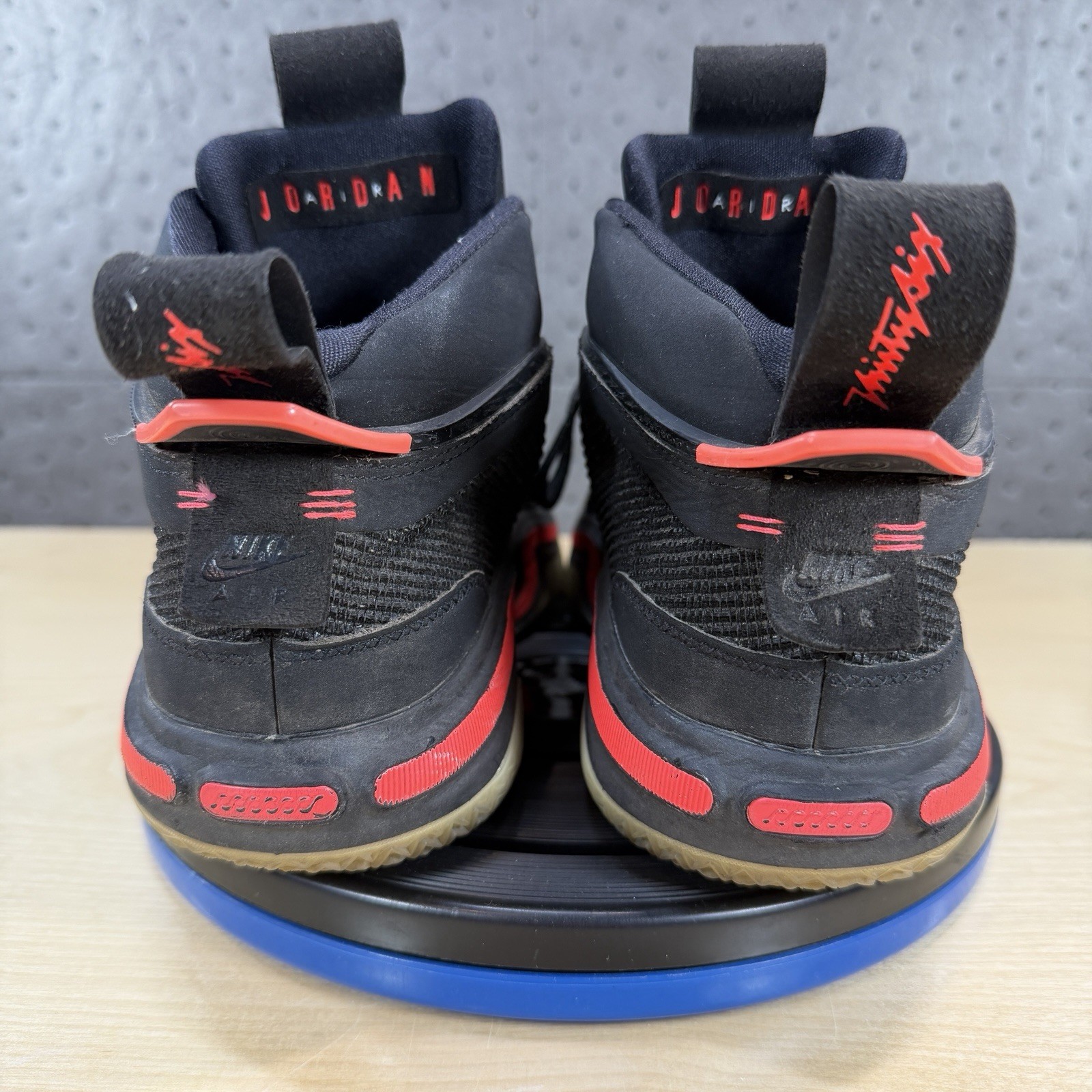Jordan Air Jordan 36 Shoes Men Size 8.5 Black Infrared Basketball CZ2650-001
