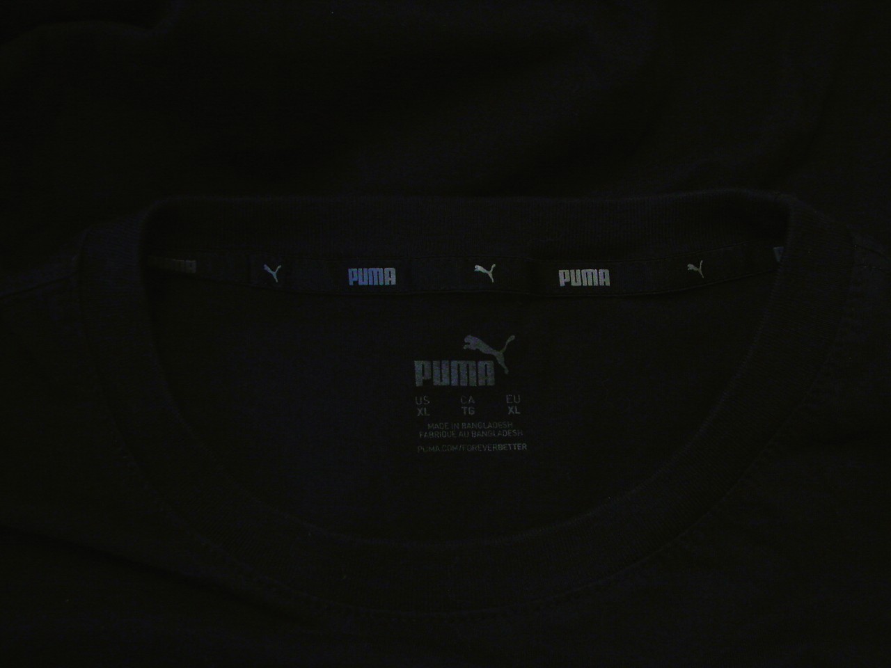 Puma Midfield Black Long Sleeve T Shirt Men’s Size XL