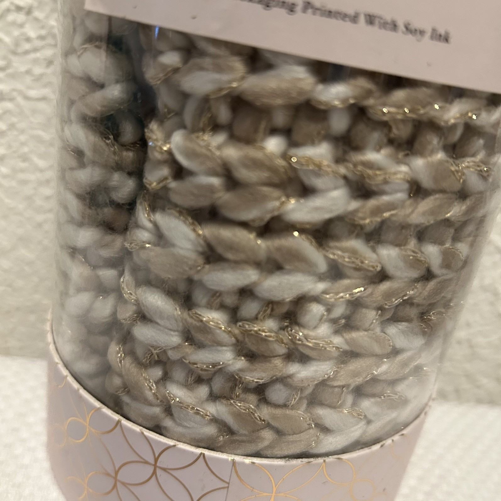 Modern Expressions Infinity Scarf 25.5X 9.8 Inches Multicolor Sparkle New In Box