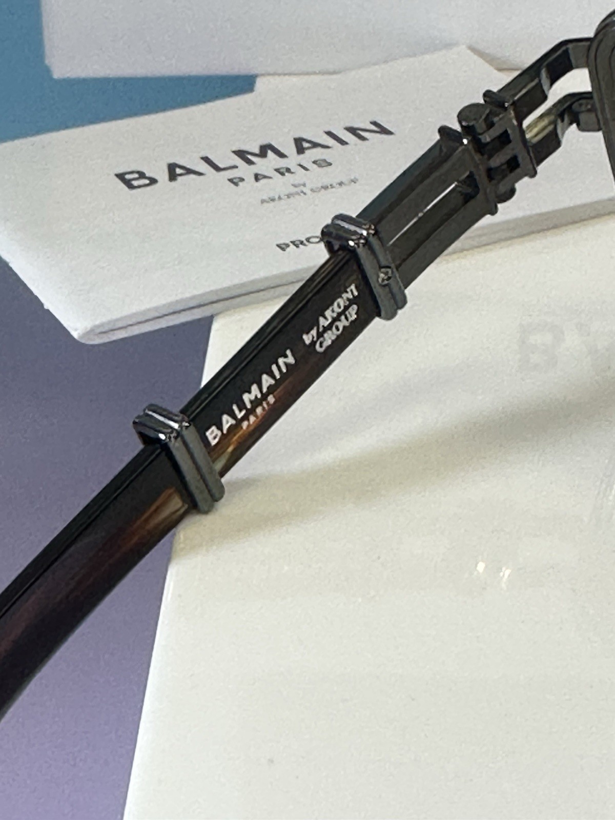 NEW BALMAIN by AKONI SUNGLASSES TITAN GUNMETAL BLACK BROWN BPS-139B-59 59 18 130