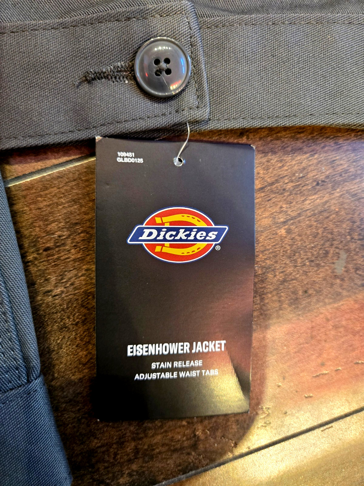 Dickies Men’s Unlined Eisenhower Jacket DJT75 CH Charcoal
