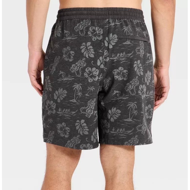 Men’s 7″ Swim Trunks – Goodfellow & Co™ x Reyn Spooner Black S