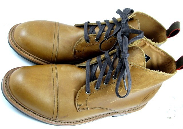 NEW Allen Edmonds “PATTON” WEATHERPROOF Chromexcel Boots 10.5 E Pecan (754N)
