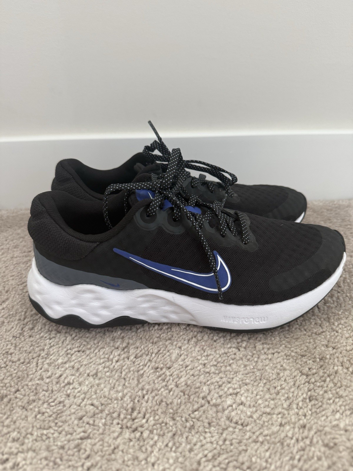 Nike Renew Ride 3 ‘Black Lapis’ DC8184 004 Womens Size 9 Running Shoes Sneakers