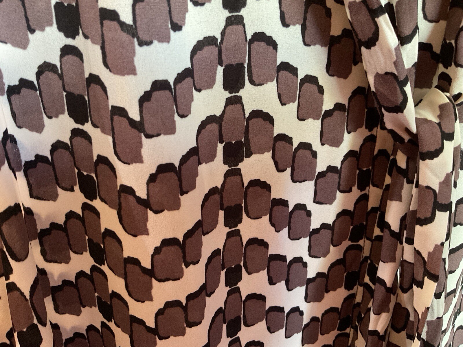 Pleione Women’s Semi Sheer Sleeveless Blouse Button Up Tie Size XL – FREE SHIP