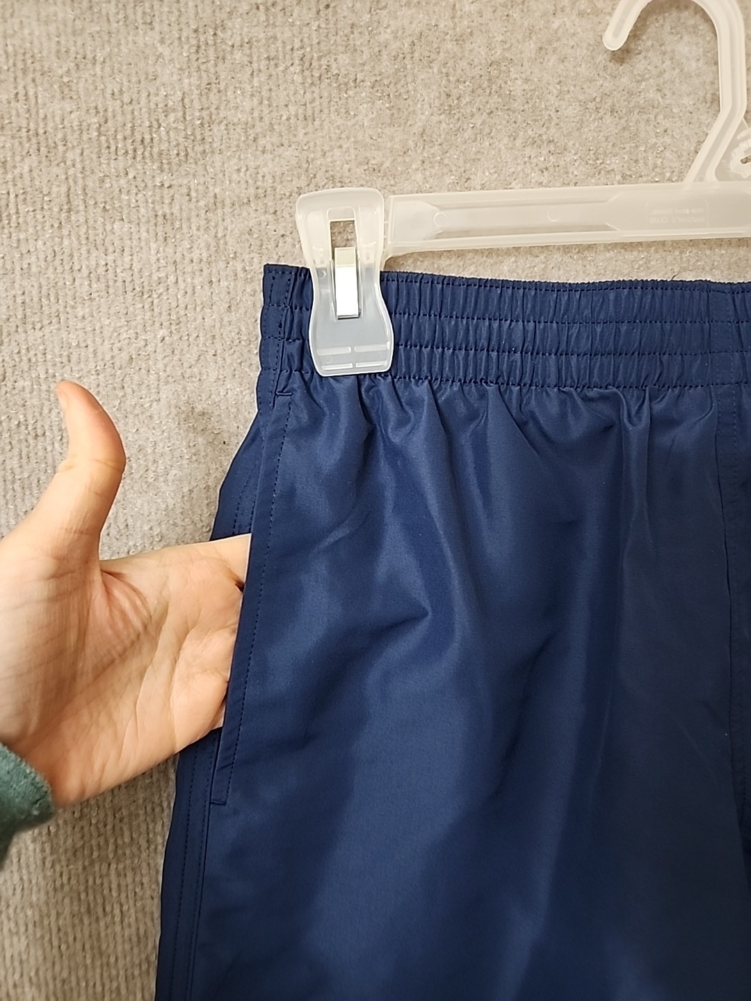 Nike 7″ Core Volley Swim Shorts Men S Navy Blue Pull On Mesh Lined DrawstringNEW