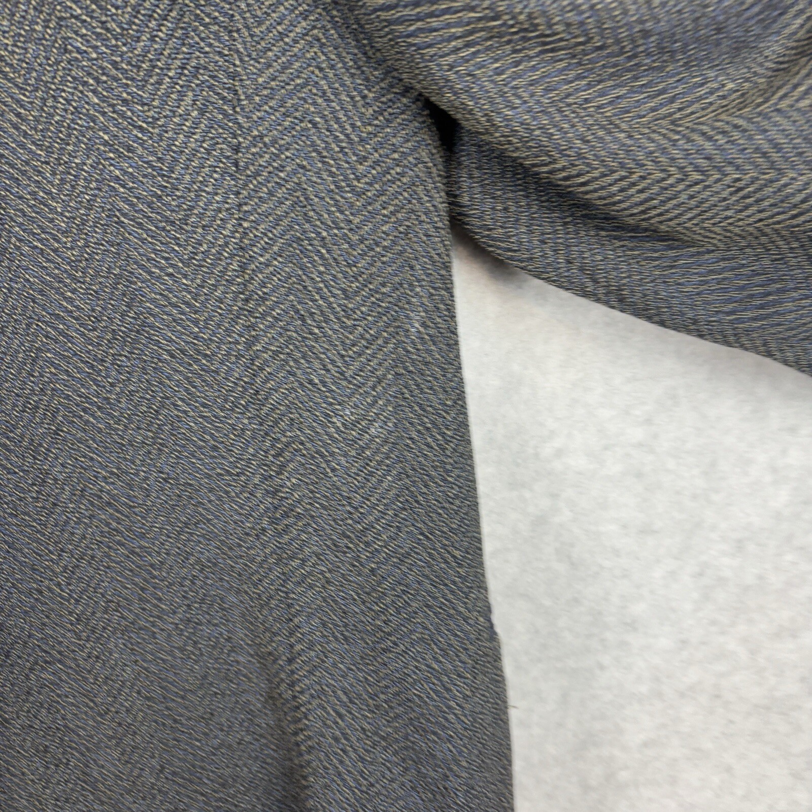 Vintage Corneliani Mens Wool Blazer Size 50R Gray Blue Jacket Made in Italy
