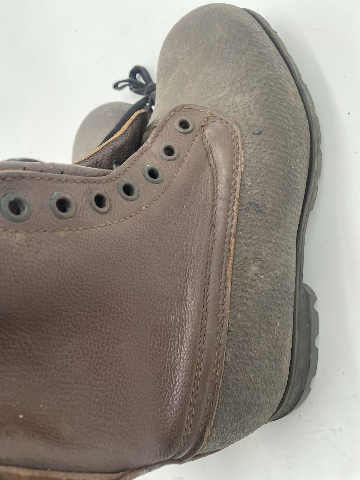 Vintage Tretorn 1966 Military Swedish Army Combat Boots Rubber Size US 9-9.5