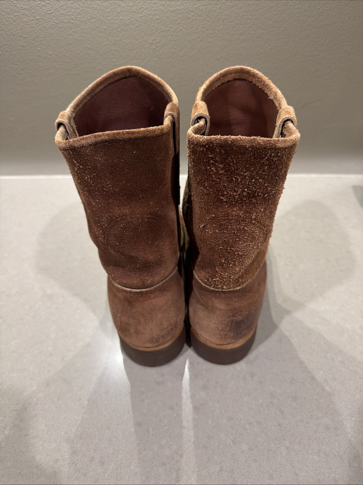 Red Wing Pecos 8189 Muleskinner With New Vibram 430 Mini-Lug Soles