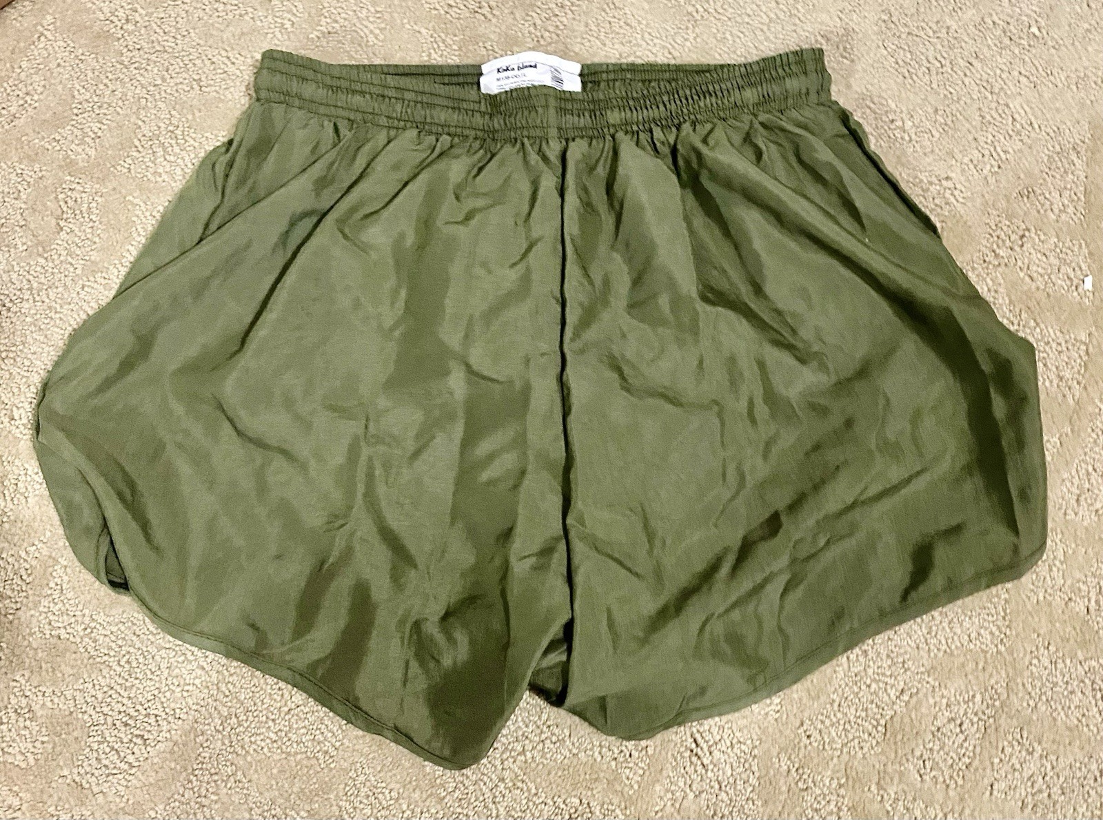 Marine Corps PT Shorts – USMC Green Running Shorts – US Military Gym Shorts L