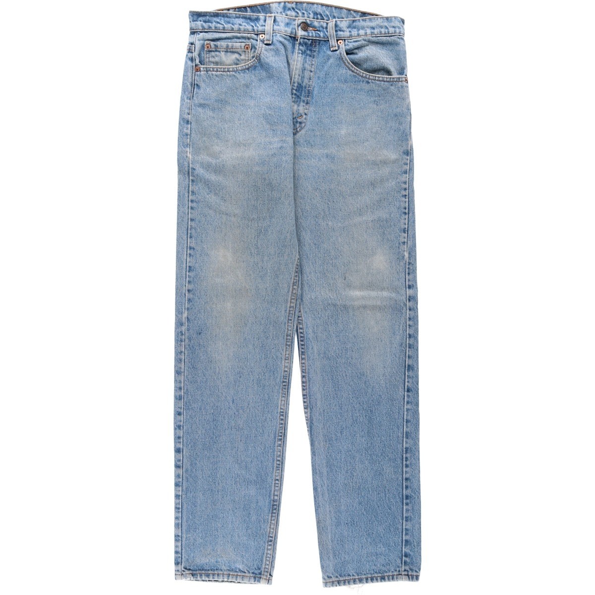 Used 1990’S Levi’s 00505-4891 Regular Fit Straight Leg Tapered Denim Pants M…