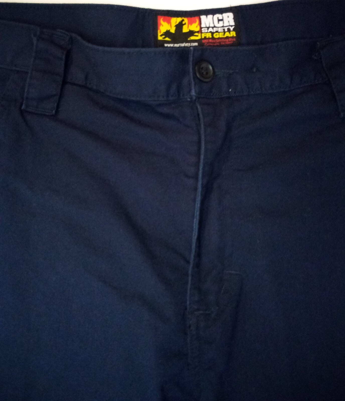 MCR Safety FR Gear NFPA 2112 Cat 2 Men 42×30 Utility Work Pants Navy Style PT2N