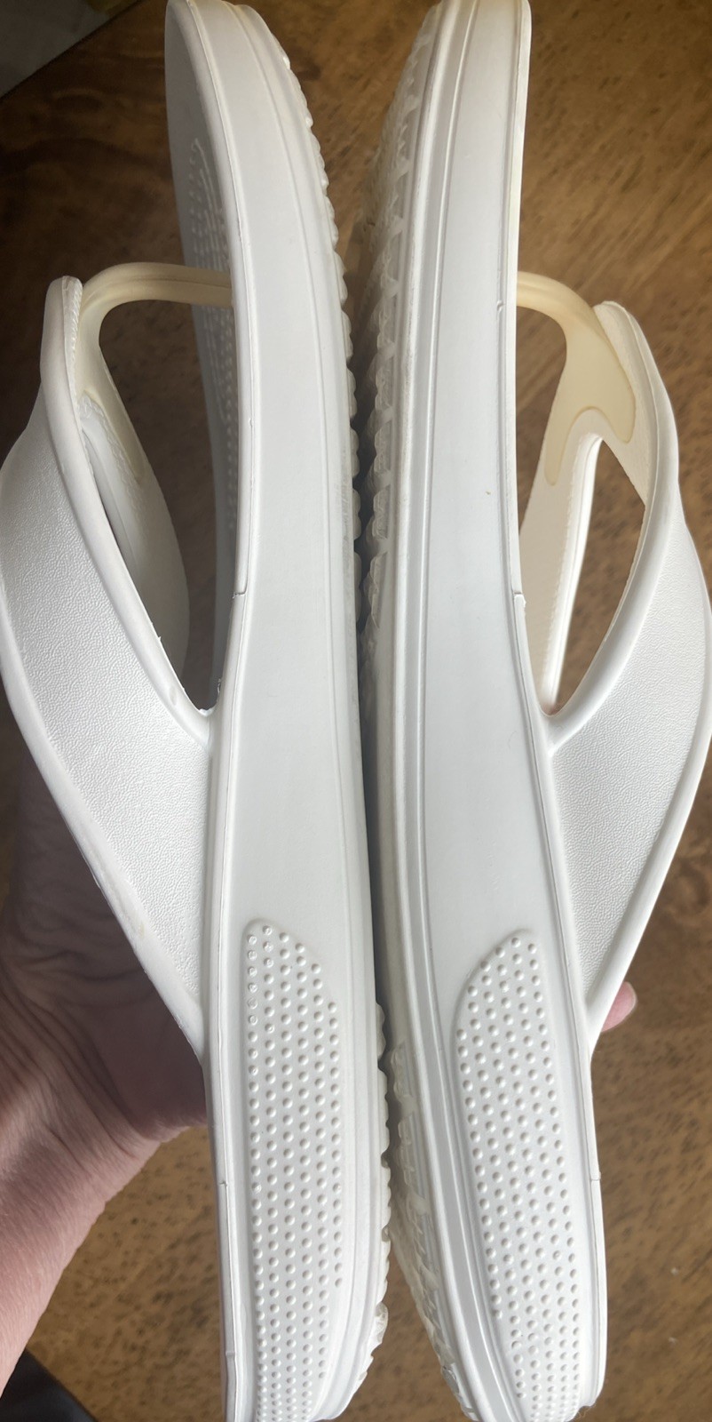 Crocs Kadee II Women’s Flip Flop White Size 9