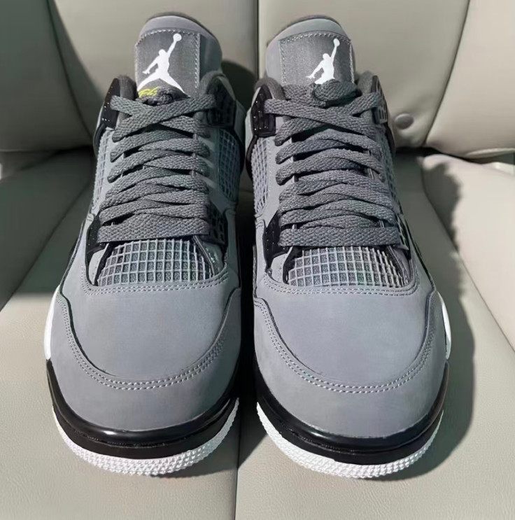 Nike Air Jordan 4 “Cool Grey” Retro Men’s Mid Top Basketball Shoes 308497-007