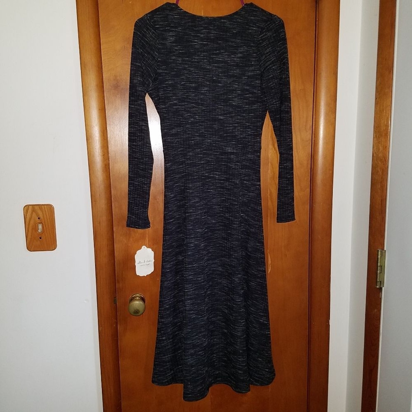 Altar’d State Black & White Heathered Wrap…