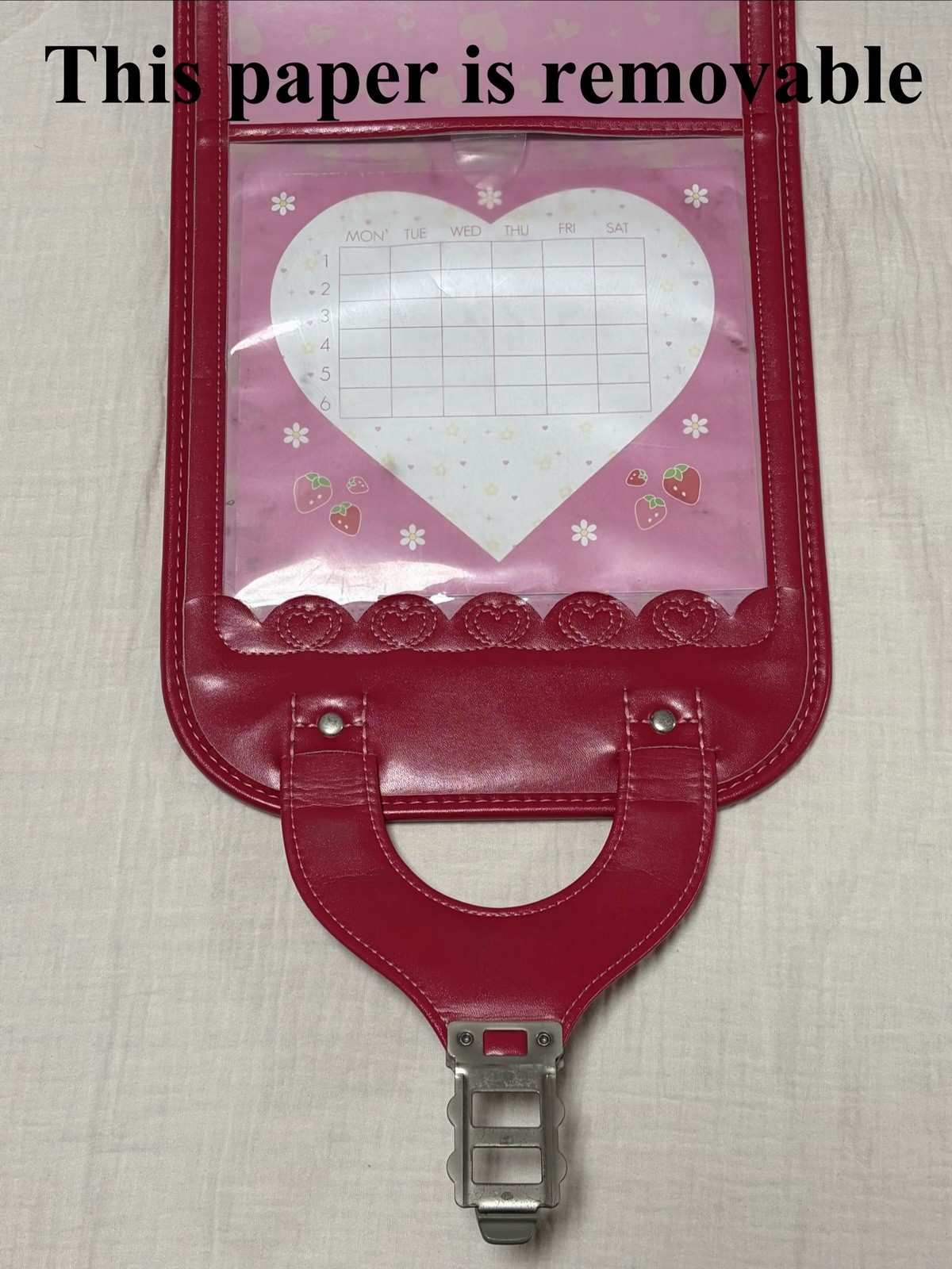Randoseru Japan Fit-chan Red Synthetic Leather: School Bag Adult or Kids