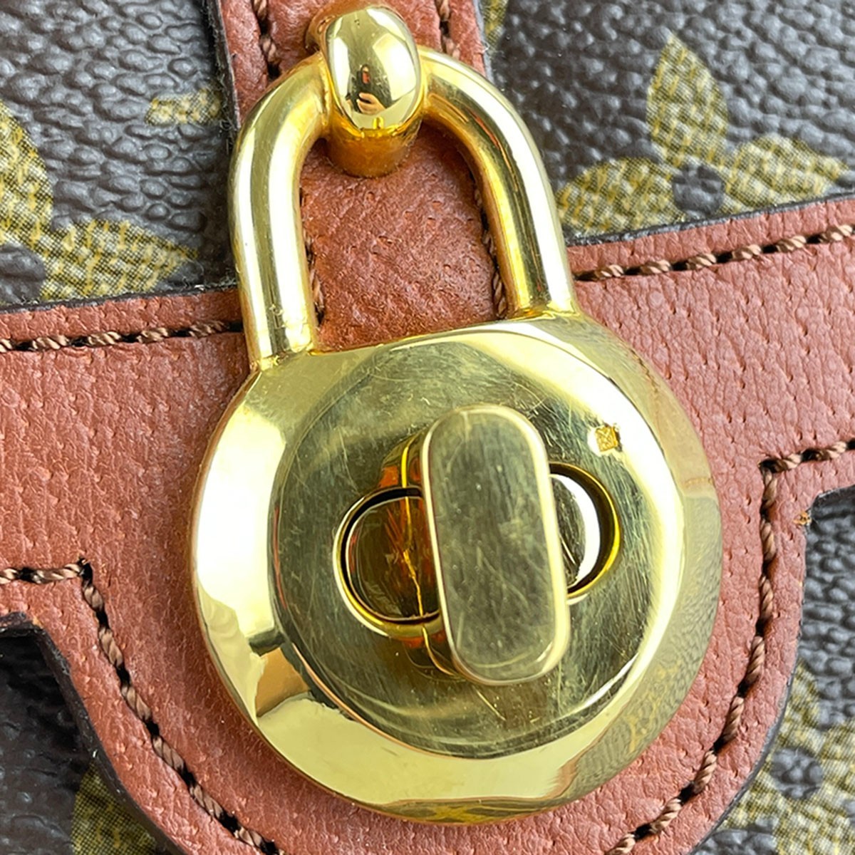 Louis Vuitton Monogram Sac Vendome Leather Brown Shoulder bag 4518