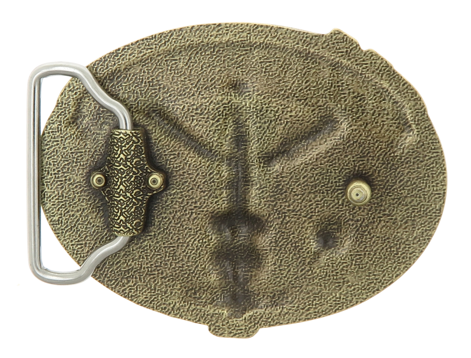 Mechanic Tradesman Bronze Plated Metal Belt Buckle