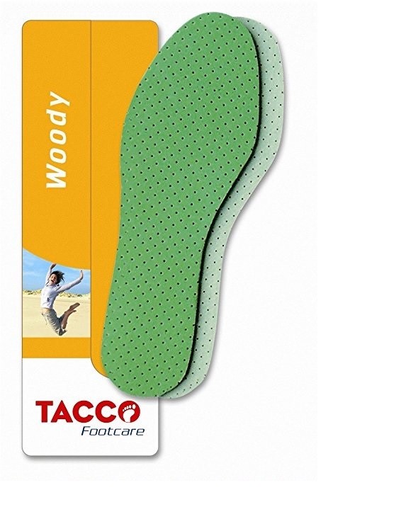 Tacco 648 Woody Latex Foam Insole With Fabric Top 1Pair