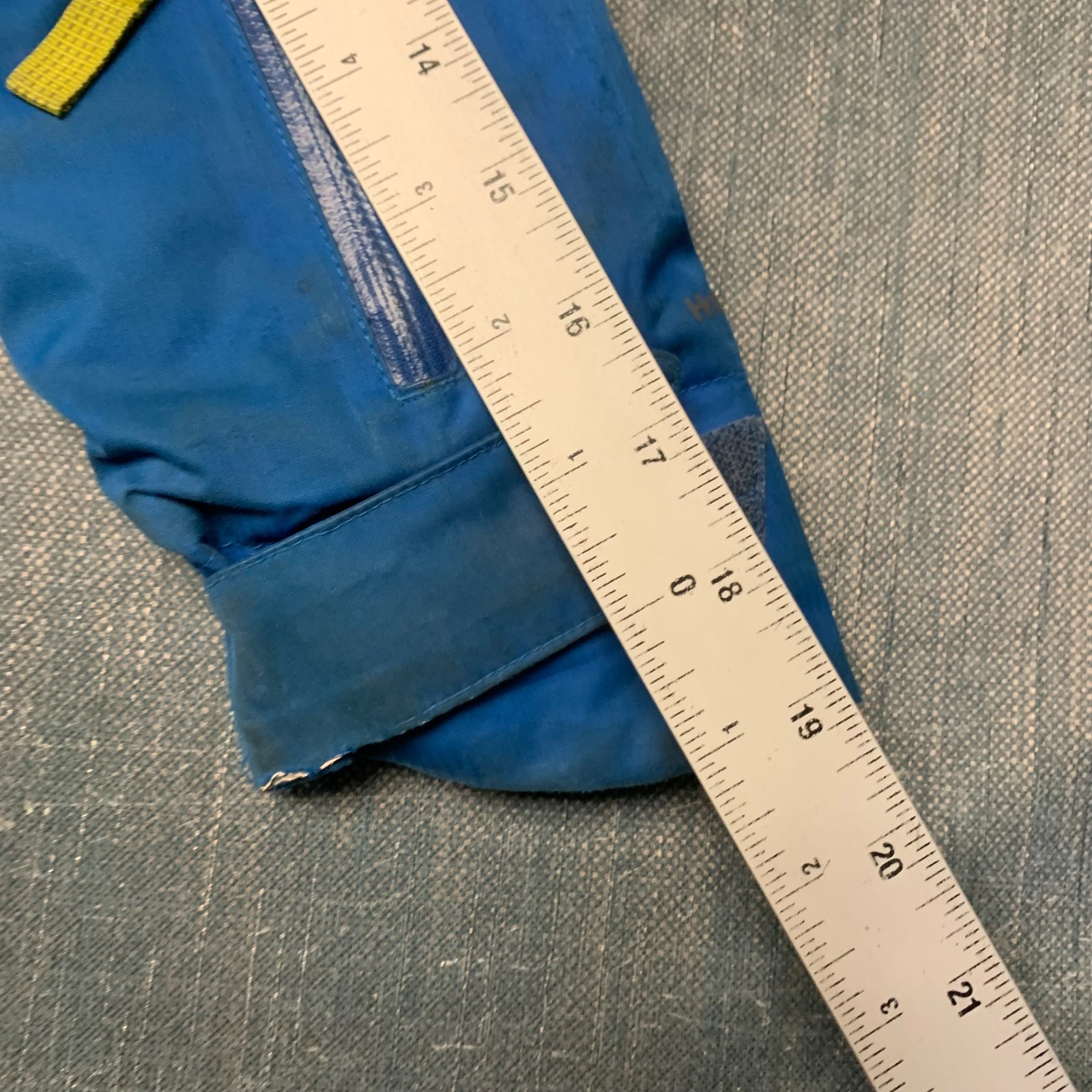 Patagonia Youth Ski Jacket Size XS 5-6 Blue Hooded Winter Insulated Full Zip